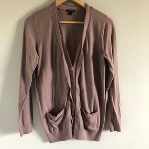 Mauve Ann Taylor Cardigan